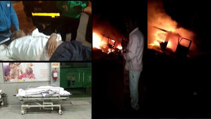 यूपी: बारात की बस पर गिरा हाईटेंशन तार, दो की मौत