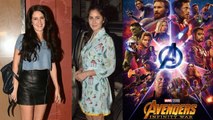 Katrina Kaif With Sister Isabelle Kaif Watch Avengers Infinity War