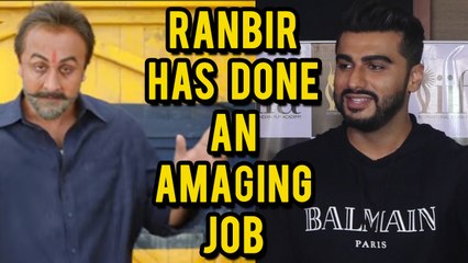 Video herunterladen: Arjun Kapoor EMOTIONAL, PRAISES Ranbir Kapoor In Sanju Teaser | Sanjay Dutt Biopic