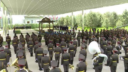 Cumhurbaşkanı Erdoğan Özbekistan'da - Karşılama Töreni