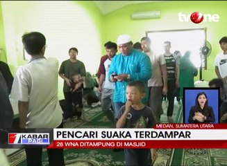 26 WNA Afganistan Pencari Suaka Terdampar di Masjid
