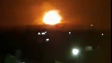Huge explosion at 47 Brigade arms depot in Hama