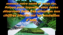 Faites attention aux inscriptions de certains chiffres sur les bouteilles d'eau en plastique