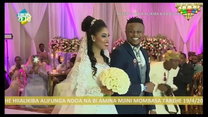Alikiba na Abdu Kiba wakiingia na wake zao ukumbini