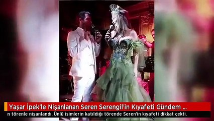 Nişanda giydiği elbise olay oldu: Roman düğünü sadeliğinde