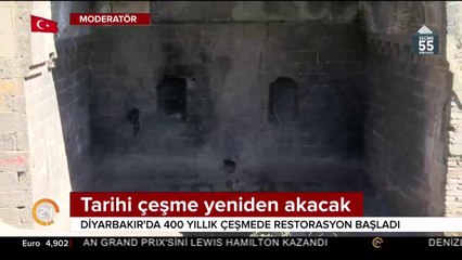 Tarihi çeşme yeniden akacak