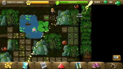 Forest of 5 shrines - Diggy's Adventure