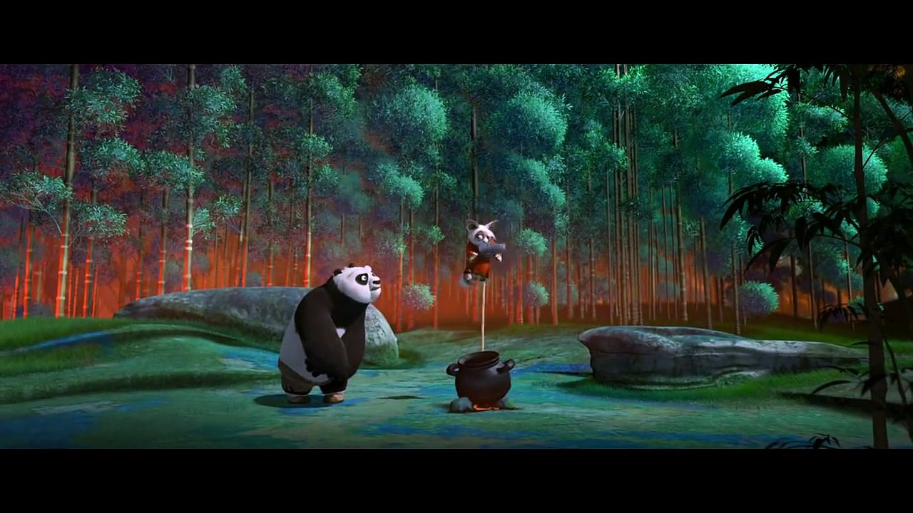 Kung Fu Panda Training Scene - HD