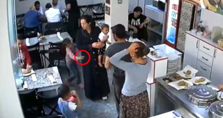 Çocuğuna Hırsızlık Yaptıran Vicdansız Anne Anbean Kamerada