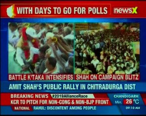 Battle Karnataka intensifies; Amit Shah to take part in road show