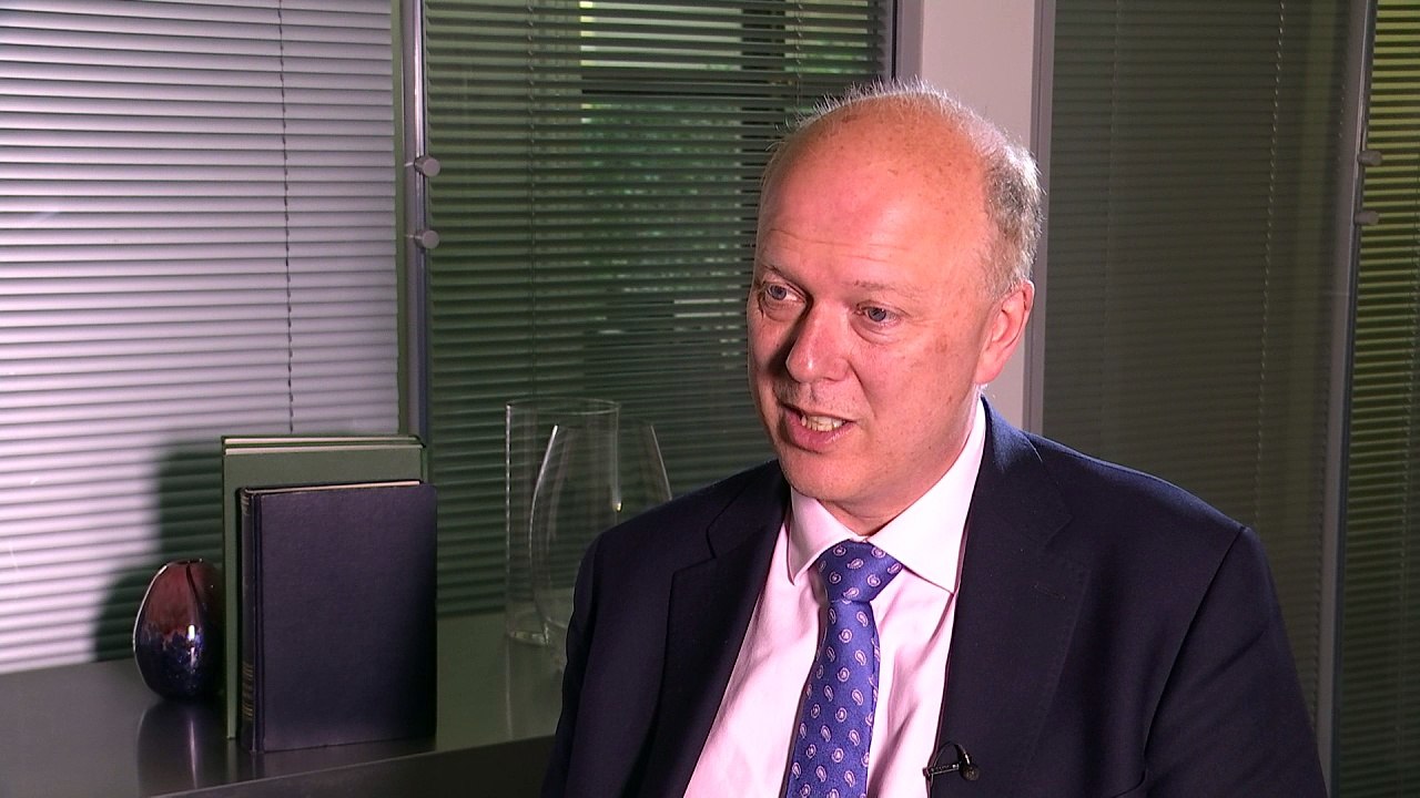 Chris Grayling says it's a shame to lose Amber Rudd