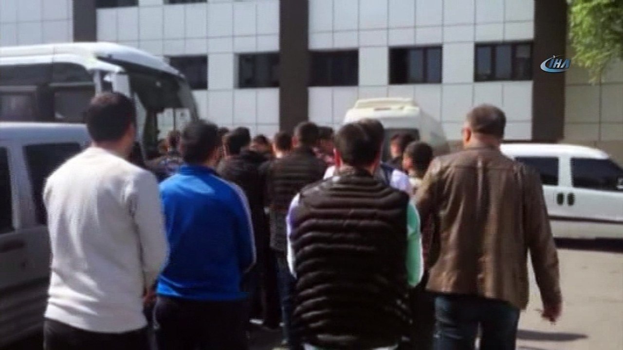 İki hasım çetenin üyeleri adliyeye sevk edildi