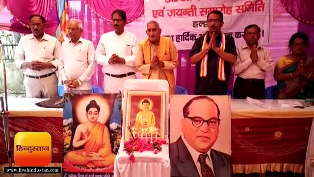 हल्द्वानी में बुद्ध पूर्णिमा पर गौतम बुद्ध को किया याद