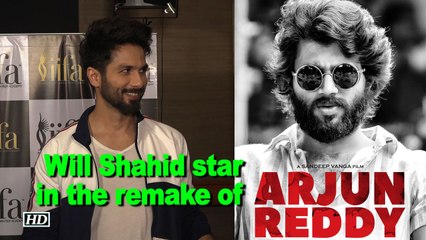 Will Shahid star in Hindi remake of Telugu hit “Arjun Reddy” ?