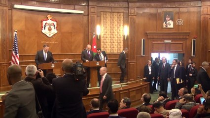 ABD Dışişleri Bakanı Pompeo: 'İki devletli çözümü destekliyoruz' - AMMAN