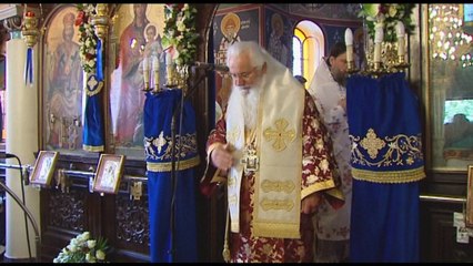 Γιόρτασε η Θήβα τον προστάτη Άγιό της