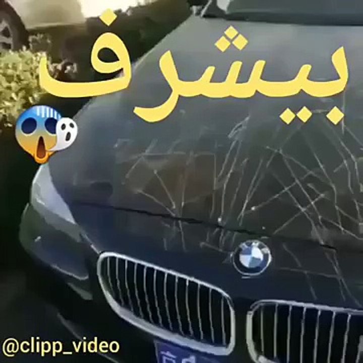 یک آدم بیشرف رفته ماشین گران قیمت رو خط خطی کرده