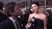 Outlander - Caitriona Balfe MTV interview Golden Globes 2017 [Sub Ita]
