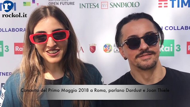 Concerto del Primo Maggio 2018 a Roma, la videointervista a Dardust e Joan Thiele