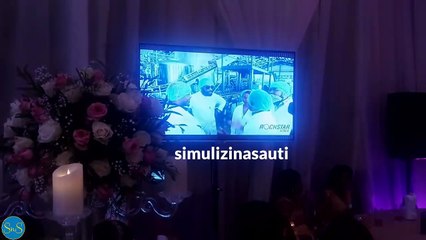 Alikiba azindua kinywaji chake (energy drink) MOFAYA kwenye harusi yake