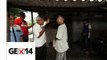 Dr Abdul Aziz checks on Kampong Paloh home owners