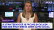 Teen Defends Prom Dress After Online Backlash
