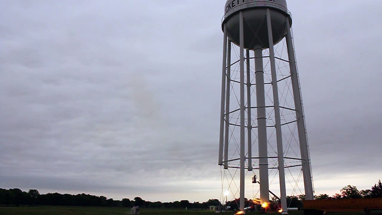 Water Tower Demolition