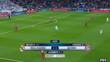 Karim Benzema Second Goal - Real Madrid vs Bayern Munich 2-1