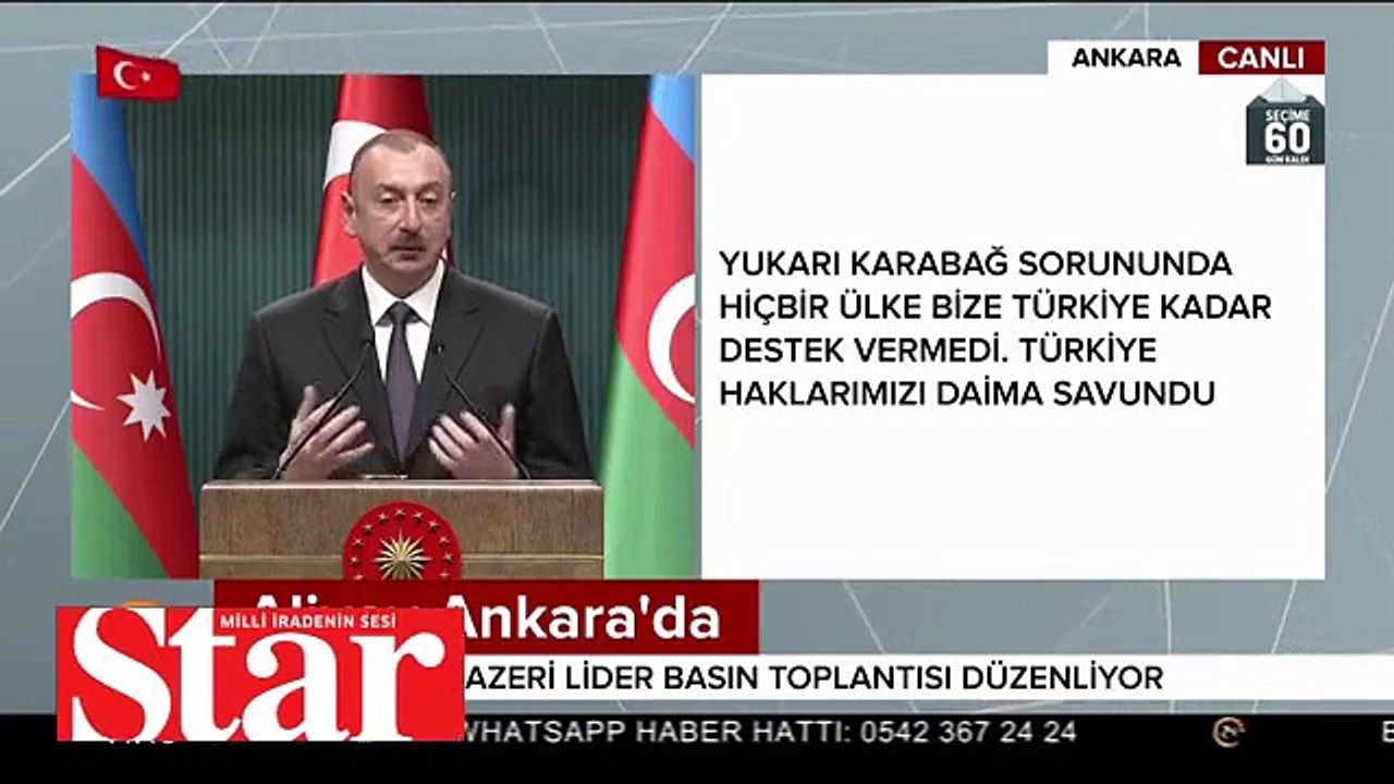 Aliyev "Türkiye´nin çok gelişmiş savunma sanayisi var"