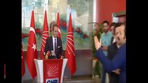 CHP Genel Merkezi´nde canlı yayında gerginlik