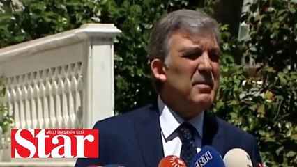 Abdullah Gül: Yeterli mutabakat oluşmadığı için adaylığım söz konusu değil