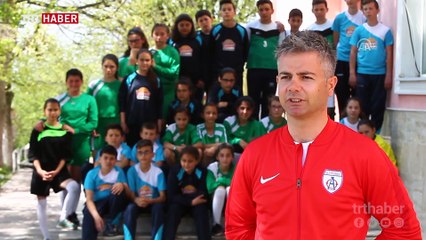 İlkay Fırtın, köy çocuklarını farklı spor dallarıyla tanıştırıyor