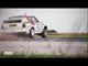 Quick movie of a flame-spitting Audi quattro S1 on the limit