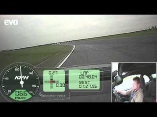 BMW M3 CSL in-car lap of evo's test track