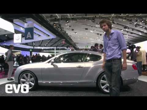 Bentley GT Continental at the Paris Motorshow 2010