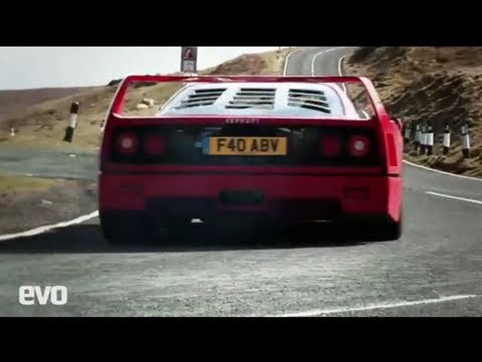Cult of the Turbo - Ferrari F40 v Porsche GT2RS v Noble M600 v Jaguar XJ220 - evo Magazine