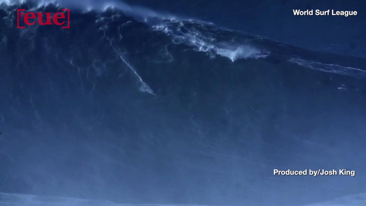 See the Biggest Wave Ever Surfed as Brazilian Sets World Record