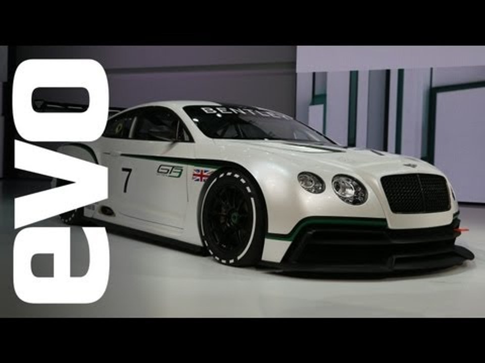 Bentley Continental GT3 concept: Paris 2012 | evo MOTOR SHOWS