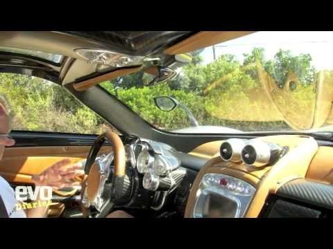 Pagani Huayra on the road- evo magazine video diary