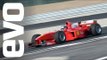 Ferrari F1 car drive -- evo exclusive