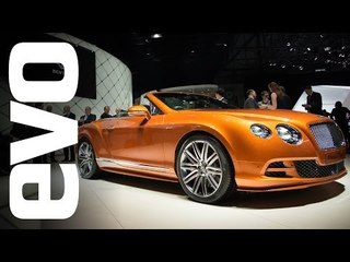 Bentley GT Speed at Geneva | evo MOTOR SHOWS
