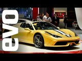 Ferrari 458 Speciale Aperta at Paris 2014 | evo MOTOR SHOWS