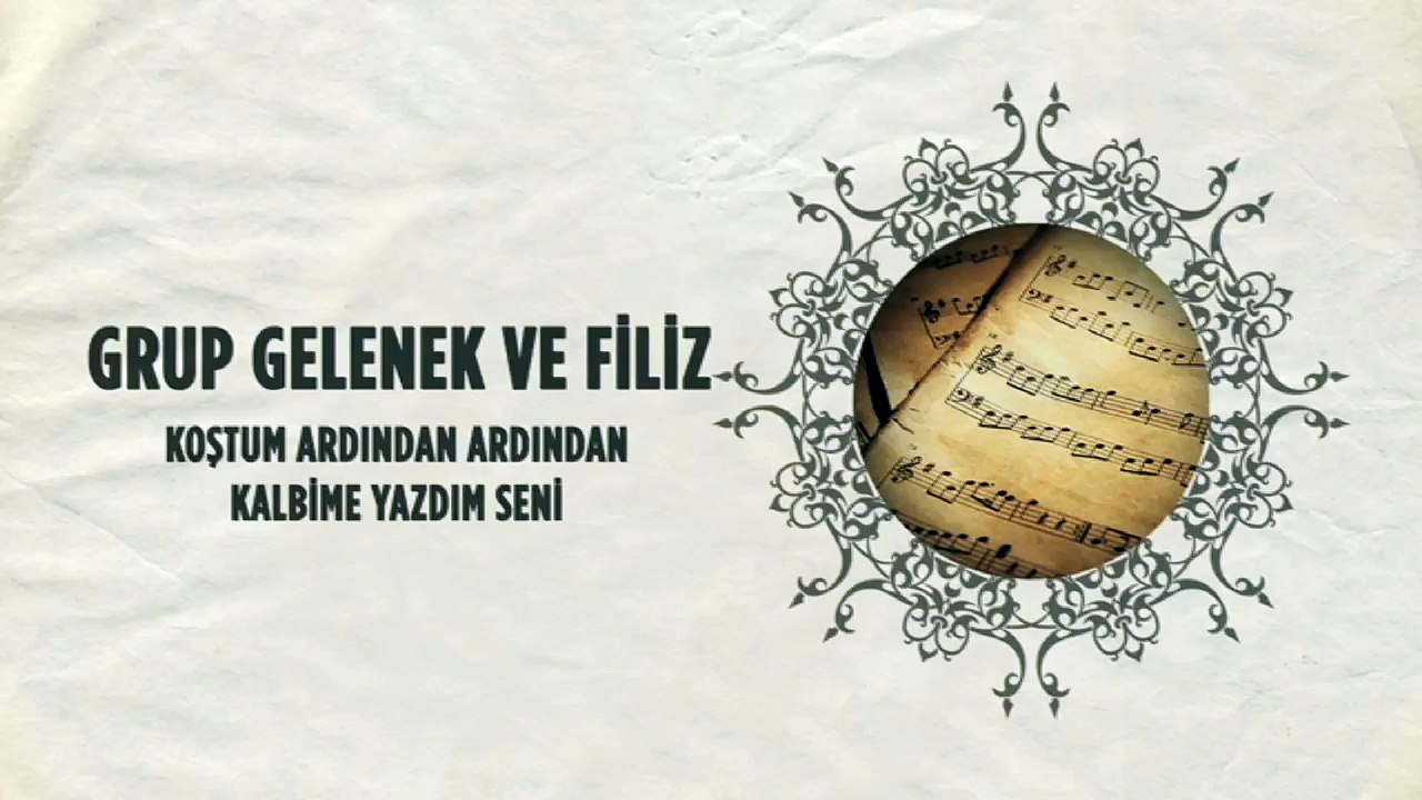 Grup Gelenek Ve Filiz - Koştum Ardından Ardından / Kalbime Yazdım Seni (45'lik)