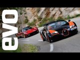 Bugatti Veyron Vitesse vs Pagani Huayra | evo DIARIES