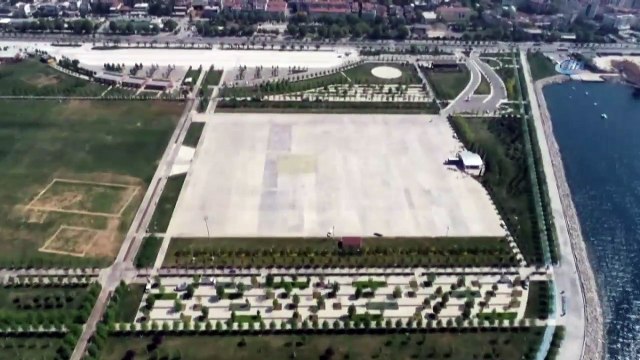 Maltepe Miting Alanı 1 Mayıs İçin Hazır | Havadan Görüntüler