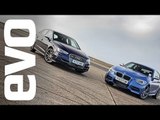 Audi S3 vs BMW M135i | evo TRACK BATTLE