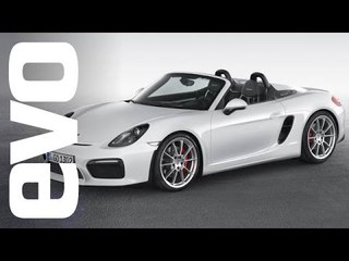 Porsche Boxster Spyder at New York 2015 | evo MOTORSHOWS