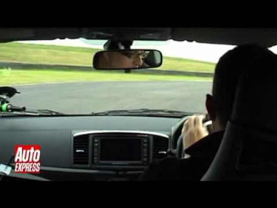 On board hot lap - Mitsubishi Evo X GSR FQ-360