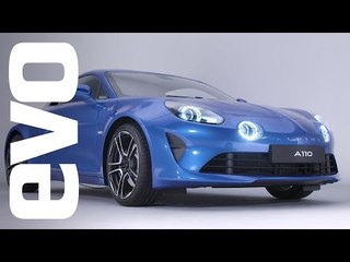 Alpine A110 coupe exclusive. The rebirth of an icon