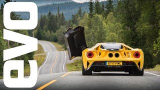 New Ford GT review - attacking the Arctic Circle Raceway in Ford's Supercar | evo REVIEW